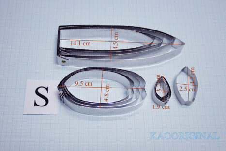 Cutter for making banana plants S <br> พิมพ์ตัด ชุดทำต้นกล้วย S <br> SKU: 3306