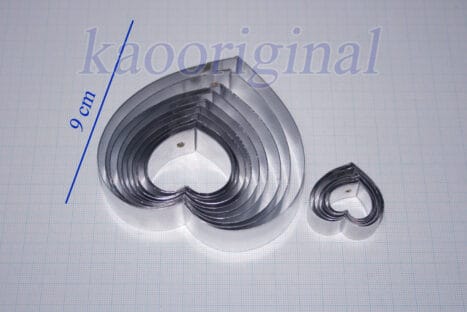 Heart shaped cutters